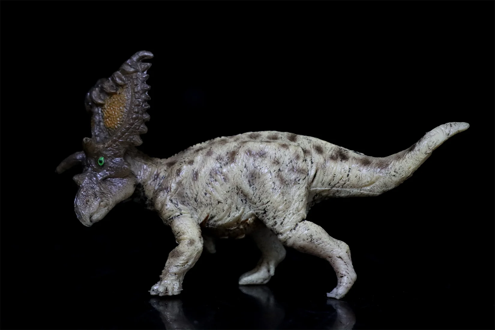 PNSO 48Pcs Mini Dinosaur Old Version Tuojiangosaurus Ophthalmosauru Majungasaurus Dinosaur Kosmoceratops Collection Gift