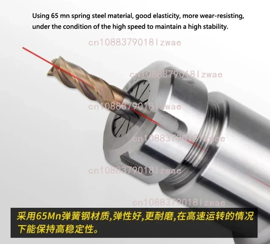 1PC ER25 1-16mm Spring Collet High Precision 0.005mm ER Collet Set For CNC Engraving Machine Lathe Mill Tool