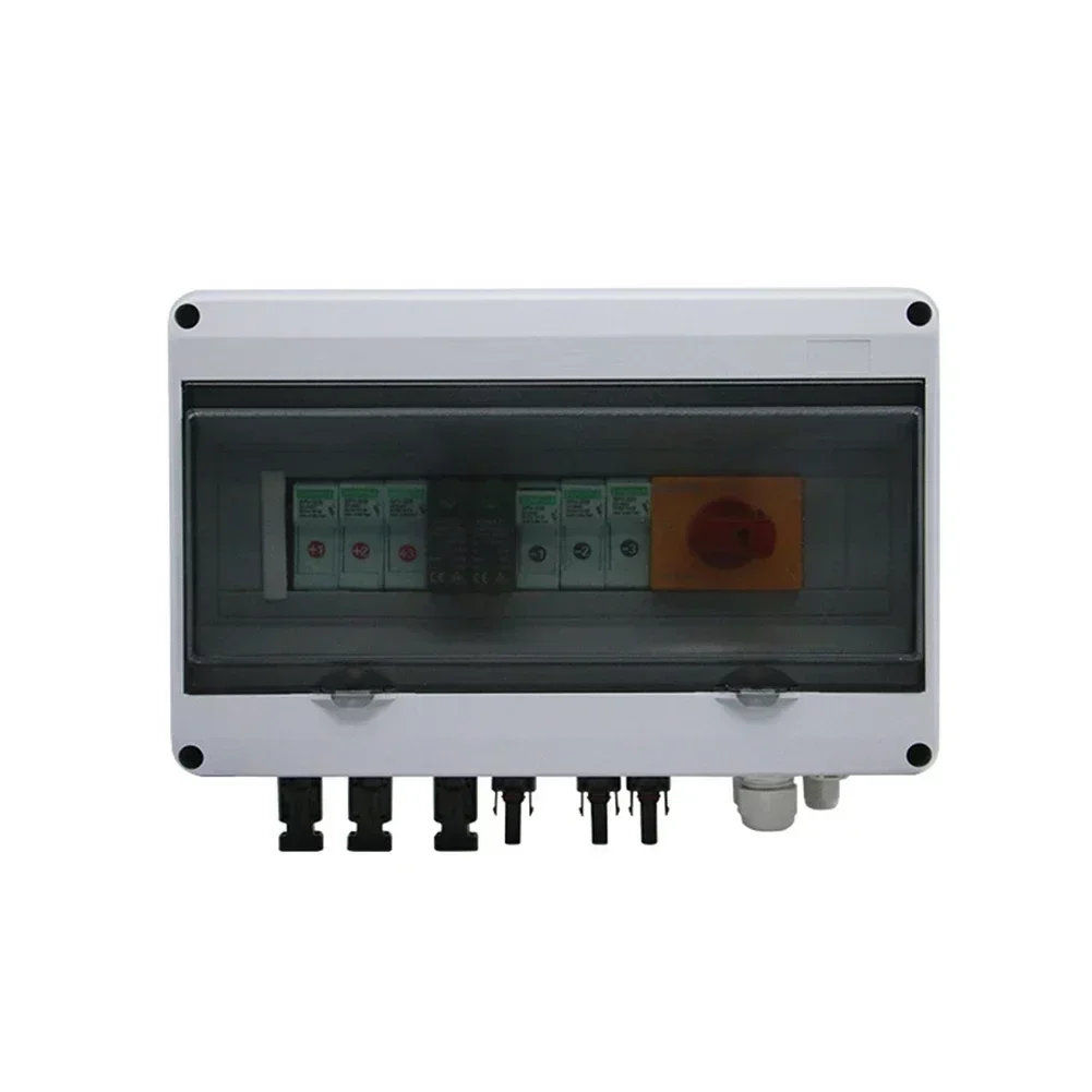 

Power Distribution Out PV Combiner Box Electrical Supplies IP65 Waterproof Pvc Useful For Residential Rooftop Plants