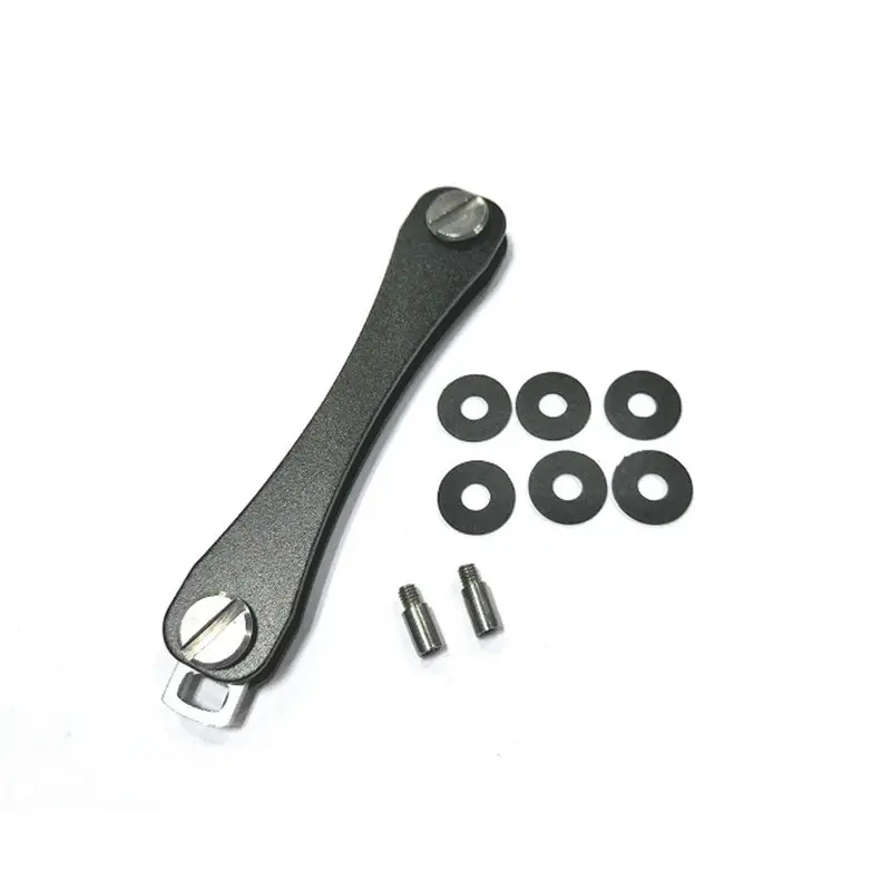 EW Portable Large European and American Aluminum Alloy Key Clip Outdoor EDC Tool Metal Key Organizer image 4