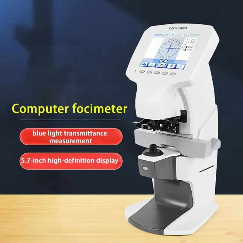 

220V New L800 Automatic Computer Focal Meter Inspection Film Optical Shop Optical Equipment Equipment UV Blue Light Focal Meter