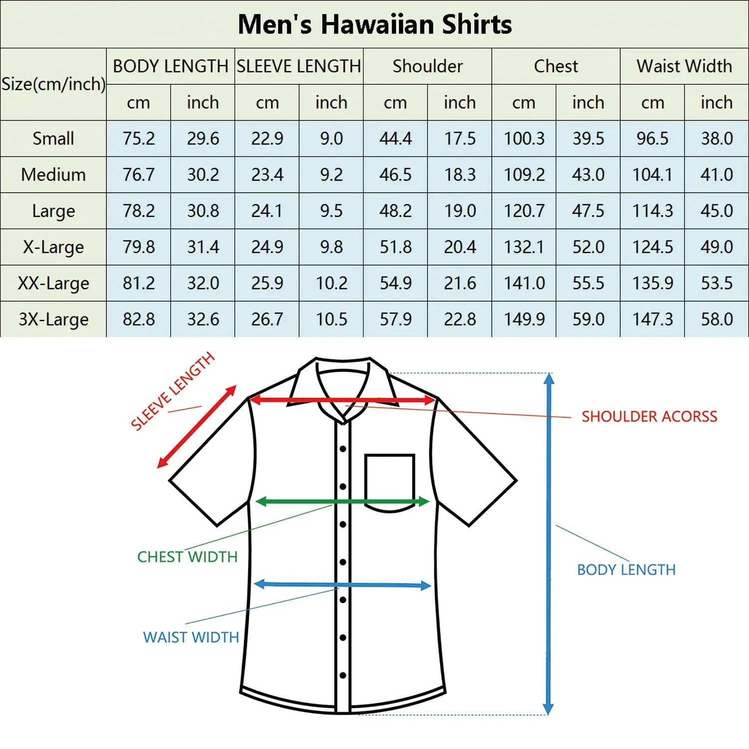 KYKU Hawaii-Hemd für Herren – lustige Urlaubs-Tropen-Strand-Hemden, kurzärmelige Button-Down-Sommerkleidung mit Taschen