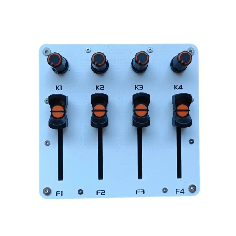 New--Custom CC MIDI 4 Knobs 4 Faders 45Mm Fader Controller Information Computer Music Host Software