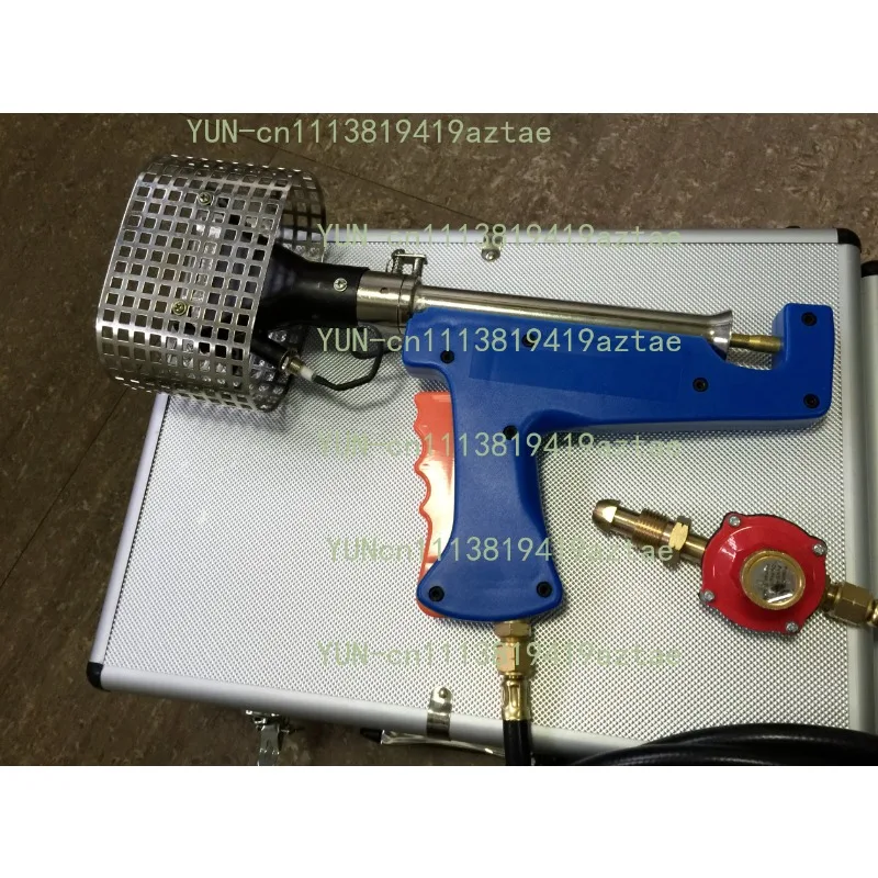 Marine Propane Heat Shrink Gun Complete Kit, Portable Gas Torch for Boat Winterizing, Construction PE Film Shrinking