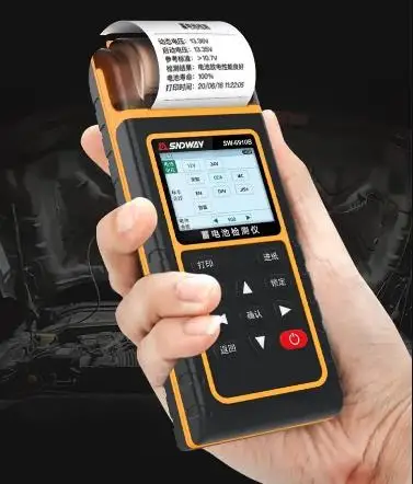 High Accuracy SNDWAY SW-6910S Battery Internal Resistance Tester Car Battery Capacity Measuring Instrument