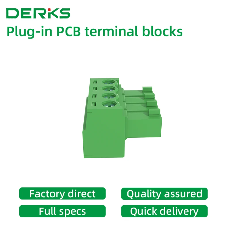 Factory direct sale solderless butt plug-in terminals DERKS  YC420-381 Male