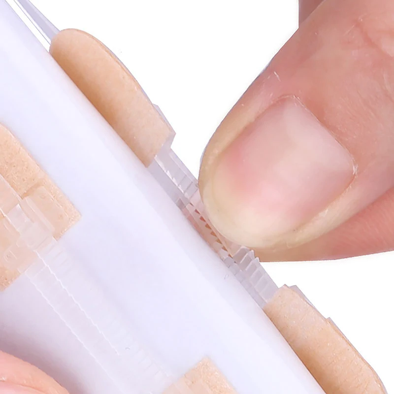 **3Pcs Zipper Tie Wound Closure Patch Hemostatic Patch Wound Fast Suture Zipper Band-Aid Outdoor Portable Skin Care