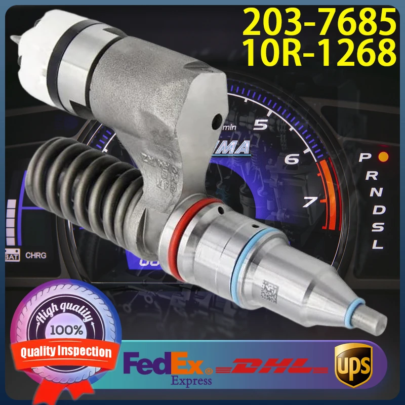 

Common Rail Fuel Injector 10R-0963 10R-1268 203-7685 194-5083 for Caterpillar CAT Engine 3196 3176C C-10 C-12 C-15 C-16