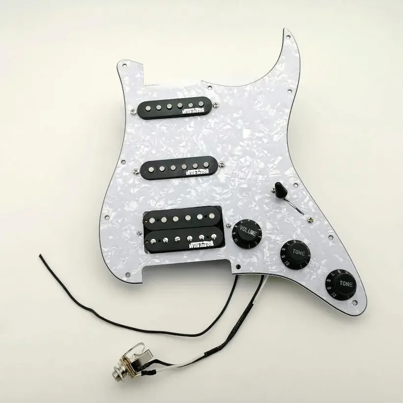 Electric Guitar Pickups  Wilkinson Alnico5 SSH Style type fully loaded pickguard