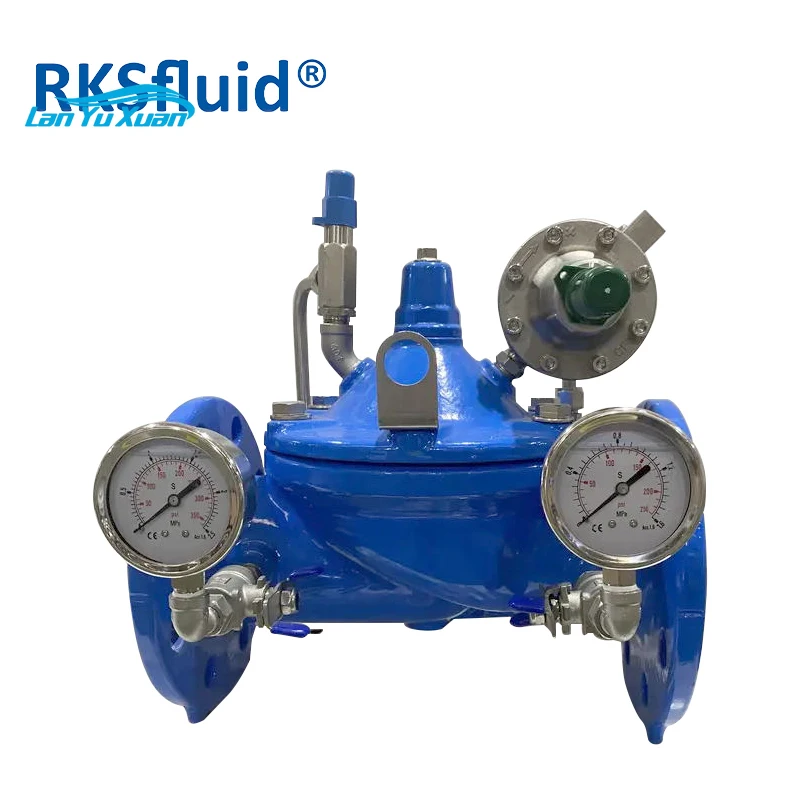 Cast iron ductile iron 200x water control pressure reducing valve CE Standard for Water System