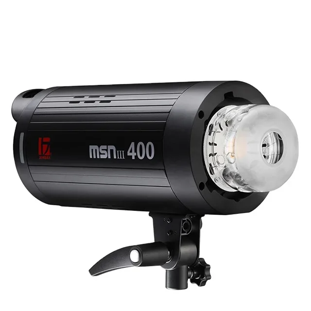 

JINBEI MSNIII-400 400Ws High Speed SYNC Studio Strobe Flash GN66 1/19000 Flash Duration Commercial Portrait Continuous Shooting