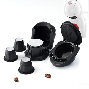 Bộ điều hợp cà phê có thể sạc lại cho Dolce Gusto, viên nang có thể tái sử dụng, người giữ pod với Piccolo XS, phụ kiện máy pha cà phê, Nespresso 10 Bộ điều hợp bán hàng chính Senseo - №2