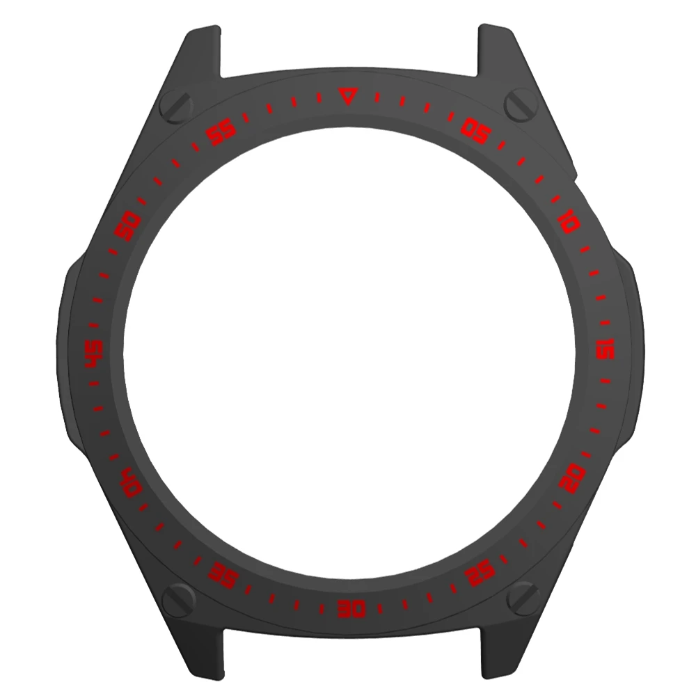 화웨이 워치 GT3 GT 3 용 보호 케이스, 46mm 하드 PC 쉘 범퍼, 화웨이 워치 GT 3 프로텍터 커버 프레임 플라스틱 케이스