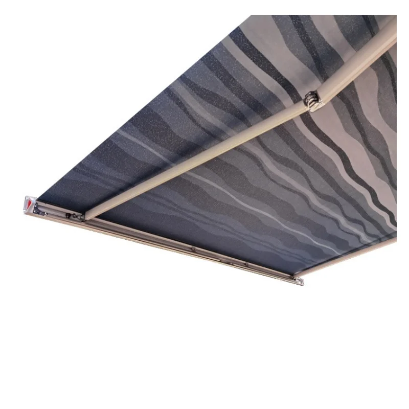 6.0x2.5m Rv Canopy Sunshade With Aluminum Frame And PVC Fabric For Caravan Accessories Motorhome Camper Trailer Parts view 5