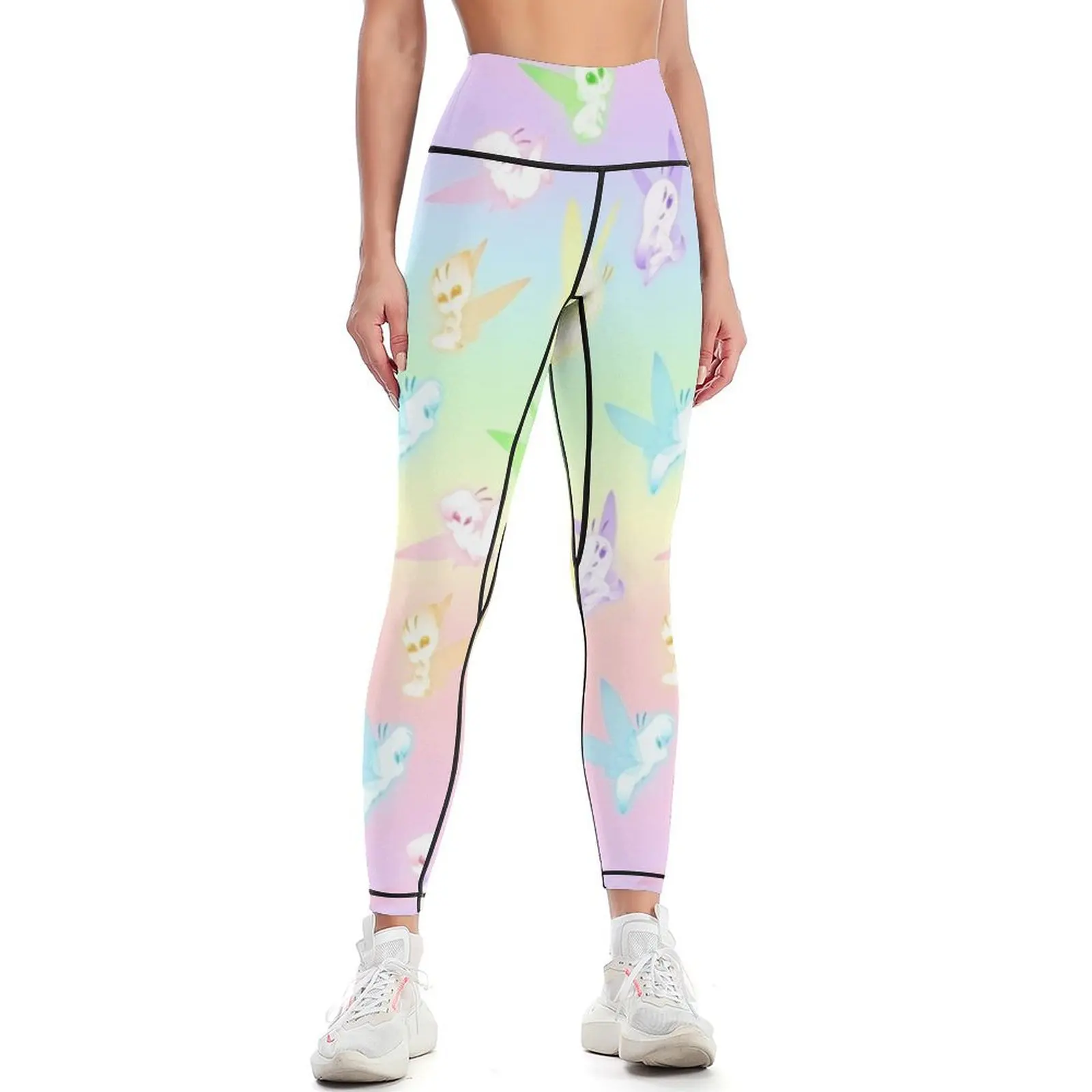 Forest Fairy Fun Leggings harem pants Sweatpants flared Womens Leggings