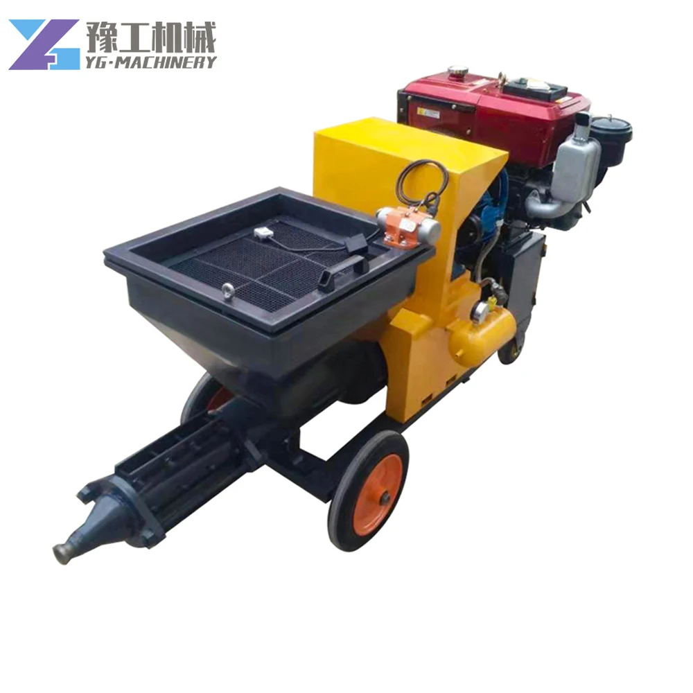 

YG Small Diesel Concrete Sprayer Cement Mortar Spraying Machine