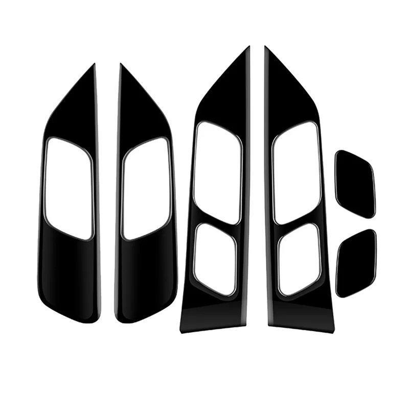 

Car Inner Door Handle Cover Door Bowl Handle Trim Frame Sticker For Honda WRV 2024 Japanese Version RHD-A61E