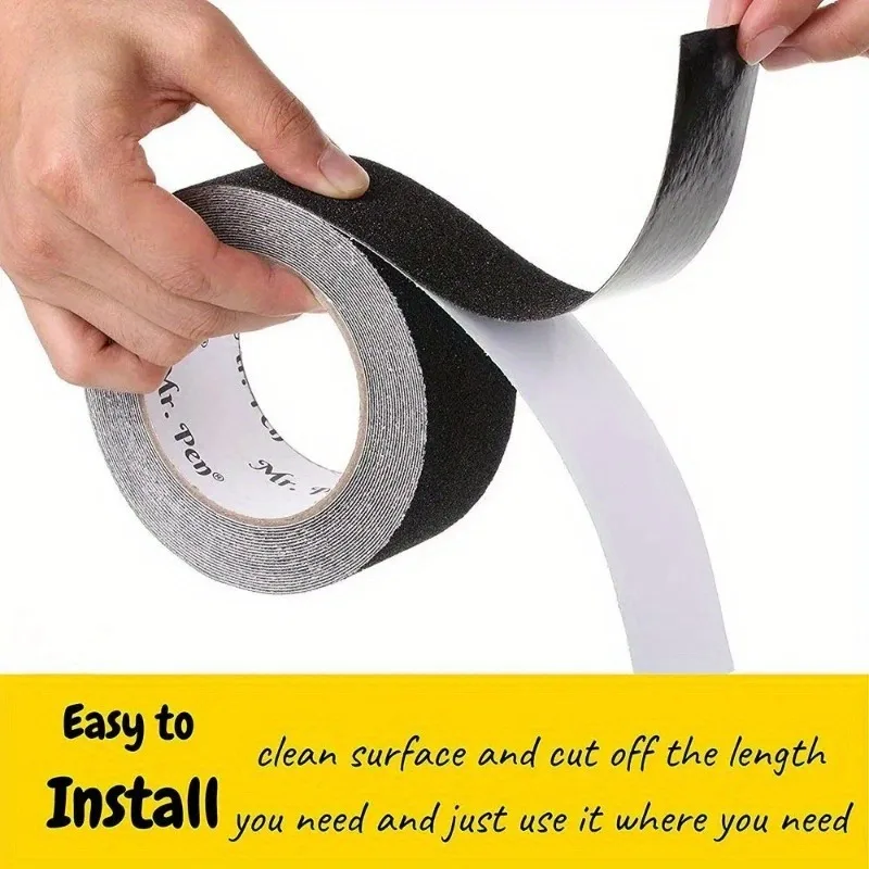 5m Anti-Slip Tape Waterproof Traction Tape Stickers For Bathtubs Stairs Adhesive Traction Tape Stairs Floor Safety Tread Step