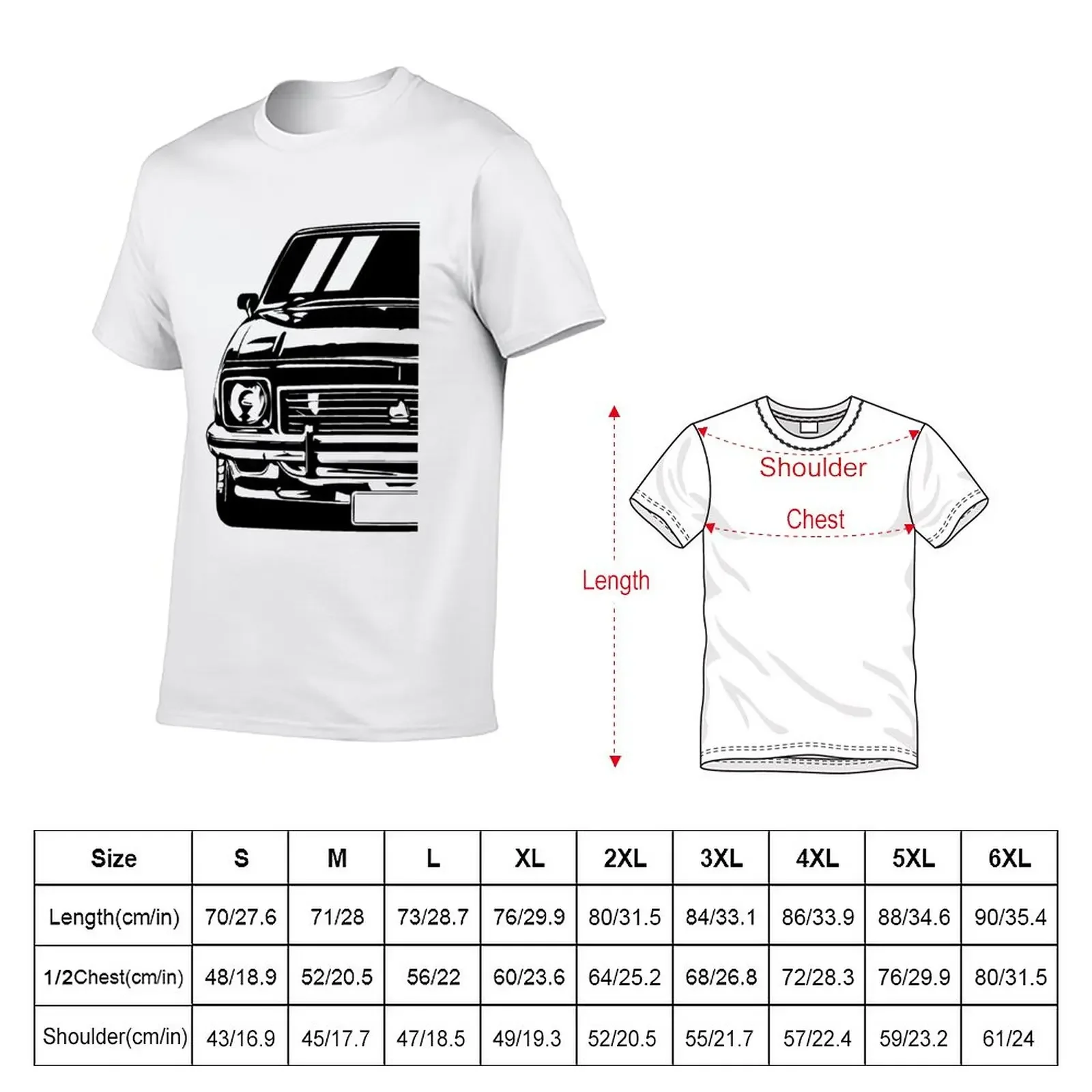 Classic 1976 LX Torana SL R 5000 - Car Art T-Shirt t shirt man Short t-shirt custom t shirts t shirts for men cotton