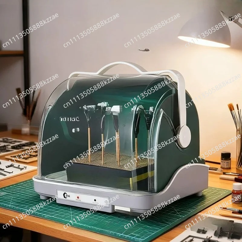 Model Paint Drying Box, Paint Spraying Small Dryer, Figure Coloring Ornament, Dust-proof Paint Baking Box