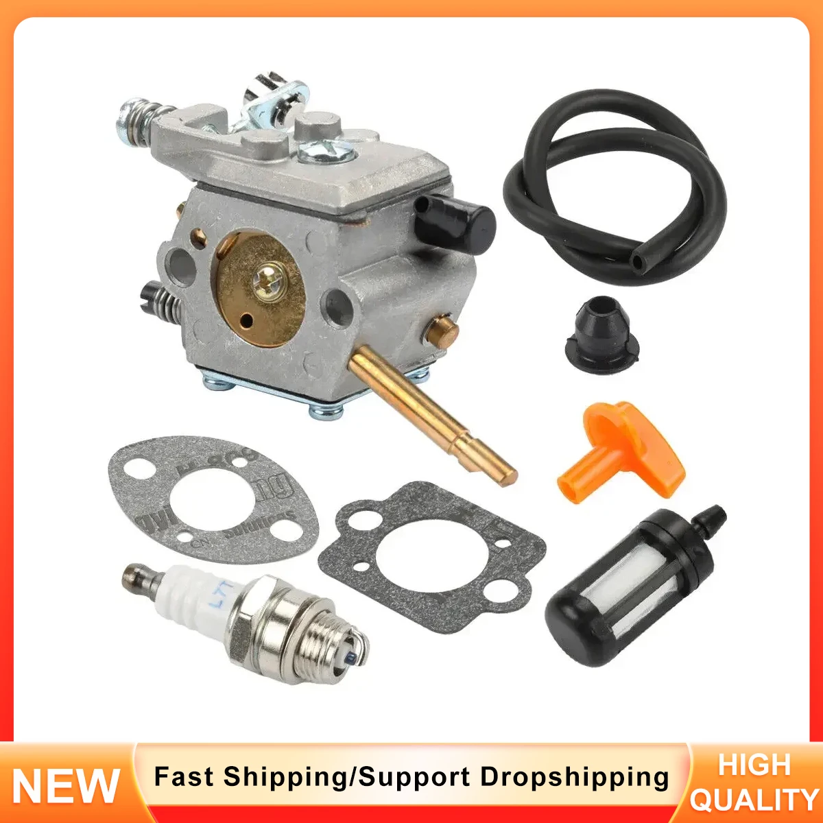 

Carburetor For Stihl FS48 FS52 FS66 FS81 FS106 BR400 Trimmer Walbro WT-45 Carb