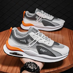 Men's Shoes  New Summer Lightweight Soft Sole Mesh Breathable Running and Casual Elevated Sports Shoes Cushioned and Comfortable