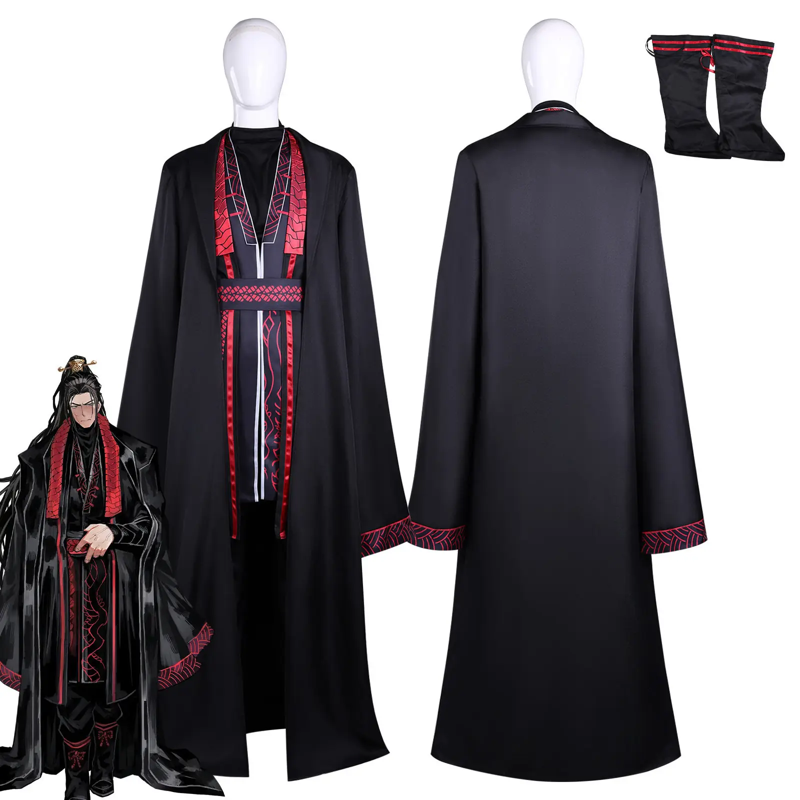 

Anime Game Limbus Company Hong Lu Cosplay Costume Full Set Women Role‑Play Outfit Halloween Carnival Uniforms HCos