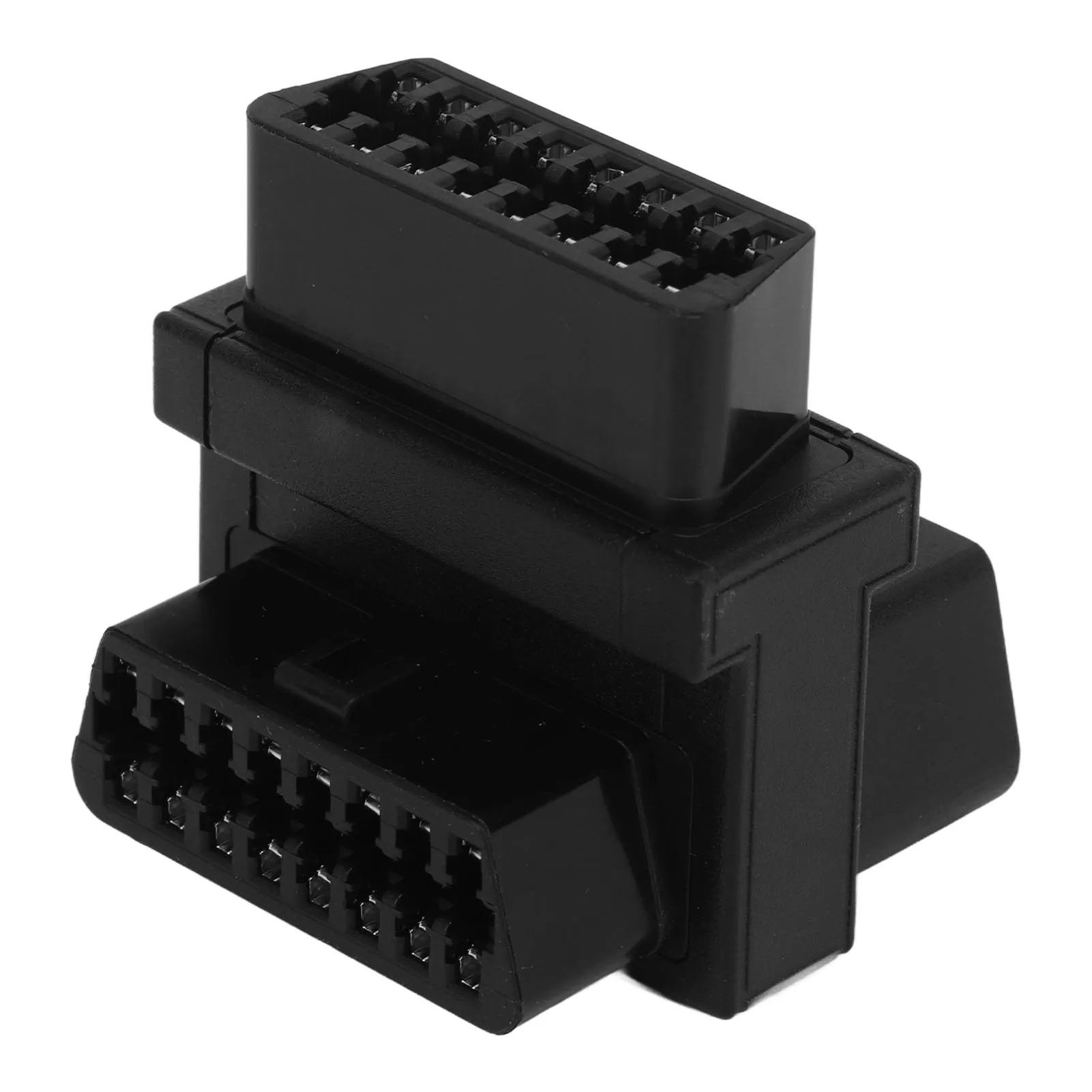 OBD Splitter Converter  Size Plug and Play 16 Pin OBD2 Adapter  16 Pin Male To 2 Female for Diagnostic Extender