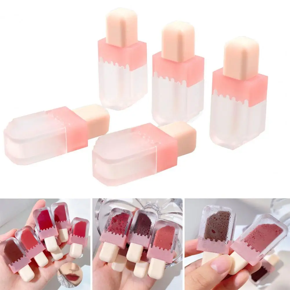 Easy-carrying  Durable DIY Empty Lipstick Tube Lip Gloss Bottle Lightweight Lip Gloss Bottle Leak-proof   Home Supply