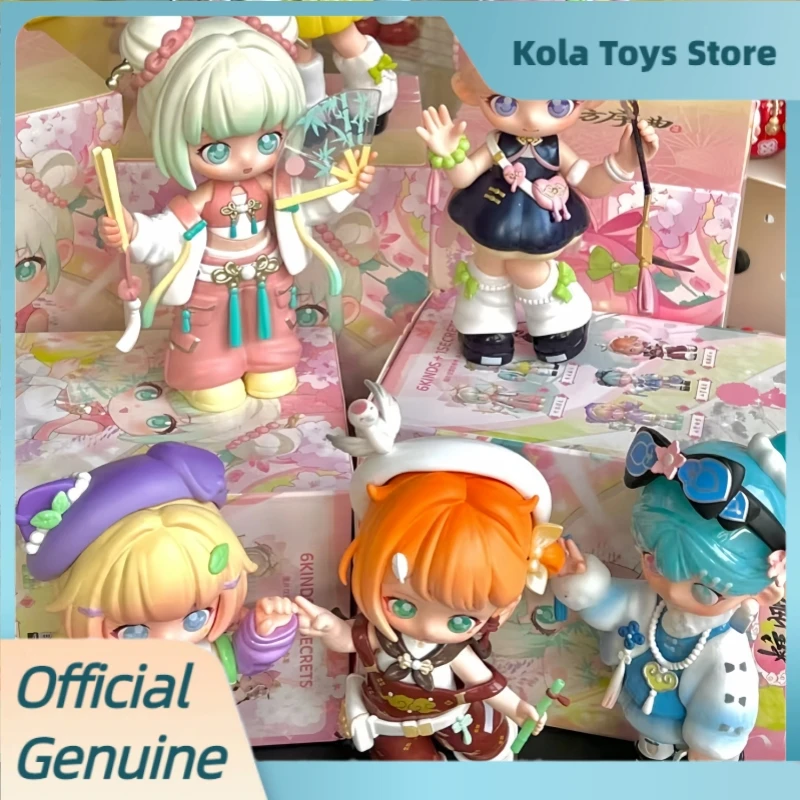 

Подлинная серия Tangna Oriental Overture, слепая коробка, фигурка в китайском стиле, украшение для рабочего стола, модель из ПВХ, кукла, загадочная коробка, игрушка в подарок