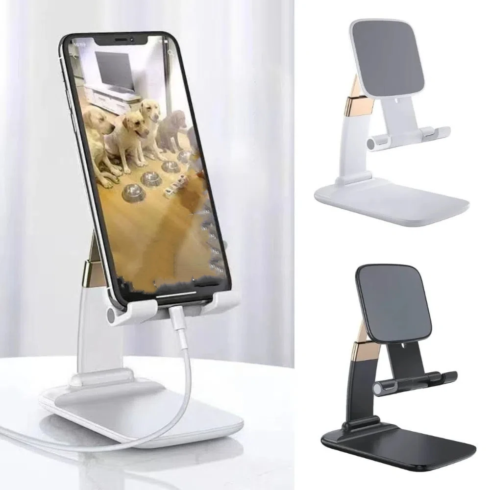 New Foldable Mobile Phone Stand Silicone Protection Stable Phone Holder Universal Adjustable Desktop Tablet Holder
