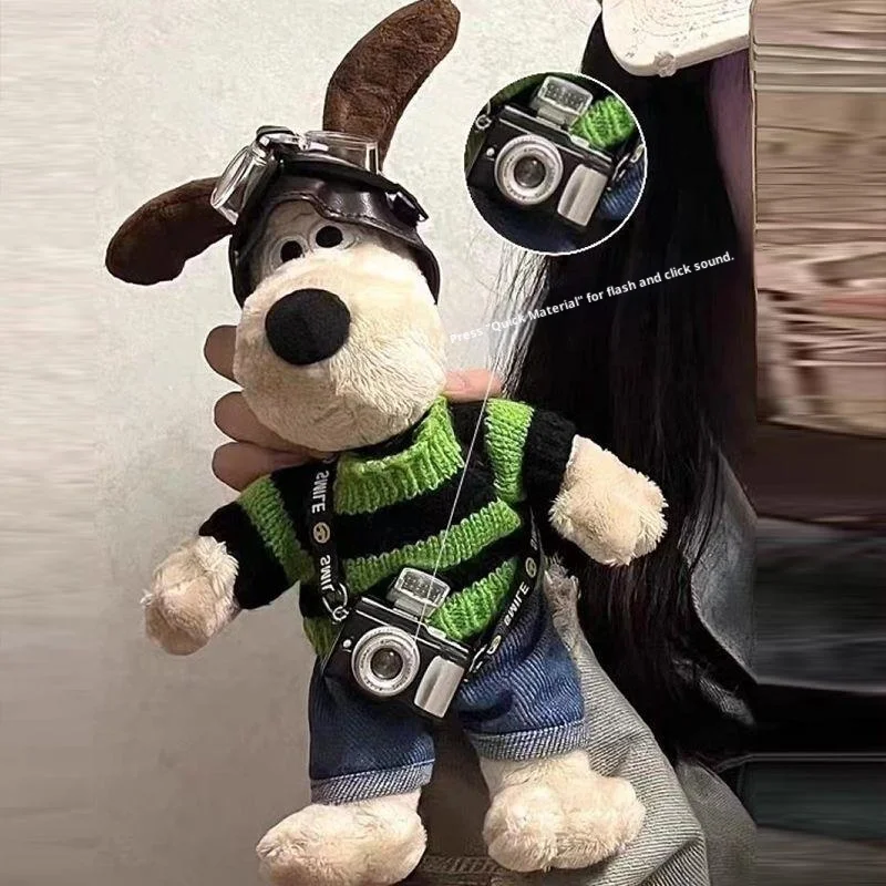 Pilot Bear Plush Toy Cute Aviator Stuffed Animal Doll Soft Plush Keychain Backpack Charm Gift For Boys Girls Birthday