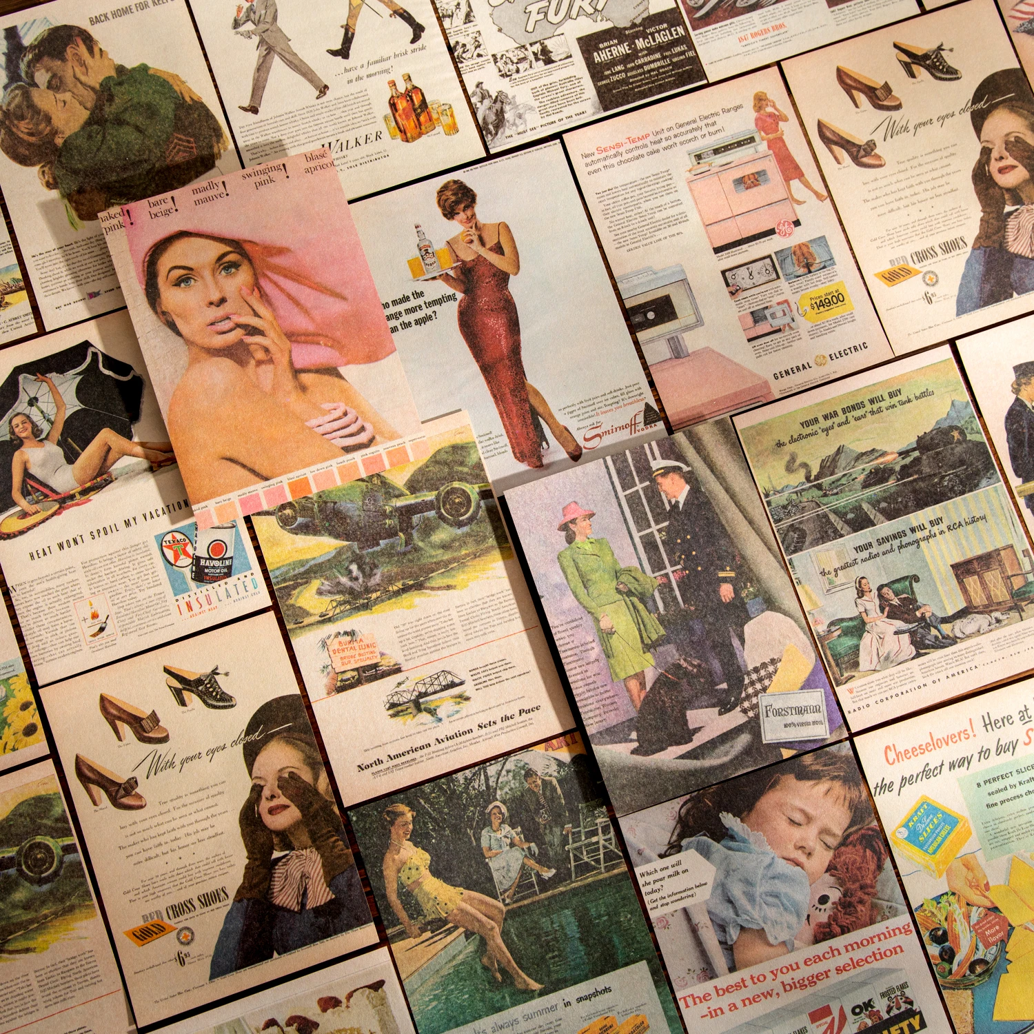 Amerikan Baskılı Reklam Serisi - Vintage Collectible Magazines incelemesi ve fiyatı
