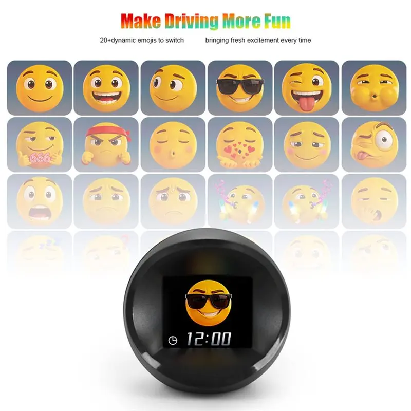 A60E-Universal GPS Car Head Up Display HUD 5V USB Connection Vehicle Speedometer Dynamic Speed Meter Altitude Time Clock Mileage