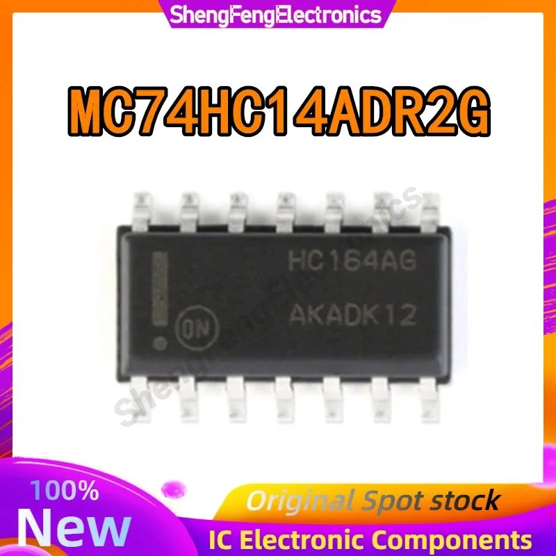 

10PCS MC74HC14ADR2G 74HC14ADR2G HC14AG MC74HC14ADR MC74HC14 MC74HC MC74 MC IC Chip SOP8 Hex Inverter with Schmitt Trigger Input