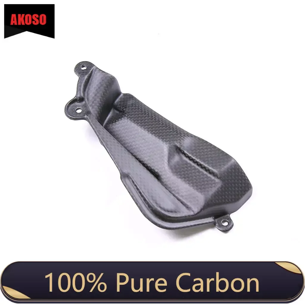 

3K/12K 3*3 Carbon Fiber Twill Weave Motorcycle Spare Parts Engine Cover Protectors For Ducati Panigale V4 / V4S / V4R.