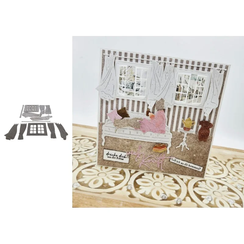 Neu eingetroffene Vorverkaufs-Stanzformen für DIY-Scrapbooking/Fotoalben, dekorative Prägung, DIY-Papierkarten