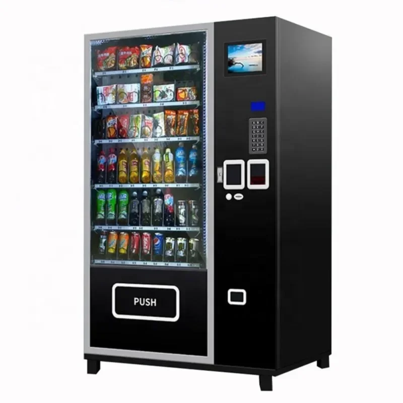 

Hot salesCombo Vending Machine Snack Food And Drink Commercial Water Vending Machines For Sale