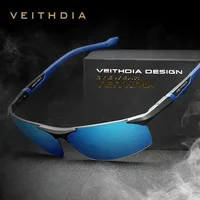 VEITHDIA-gafas de sol polarizadas para hombre, lentes de aluminio y magnesio con revestimiento azul, accesorios para exteriores, 6589