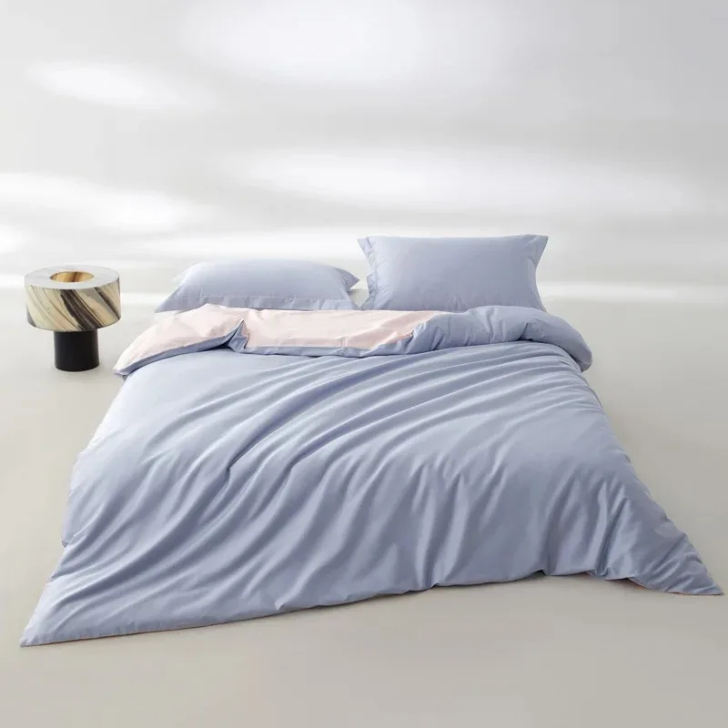 

Egyptian Cotton Duvet Cover 150x200cm 160x210cm Solid 100% Cotton 800 Thread Count Korean Minimalist Soft Bedding