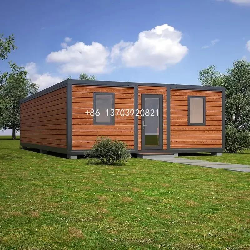 Hurricane-proof 20ft Expandable Container Homes Portable Customized Luxury Tiny Home Smart Modular Container House for Sale