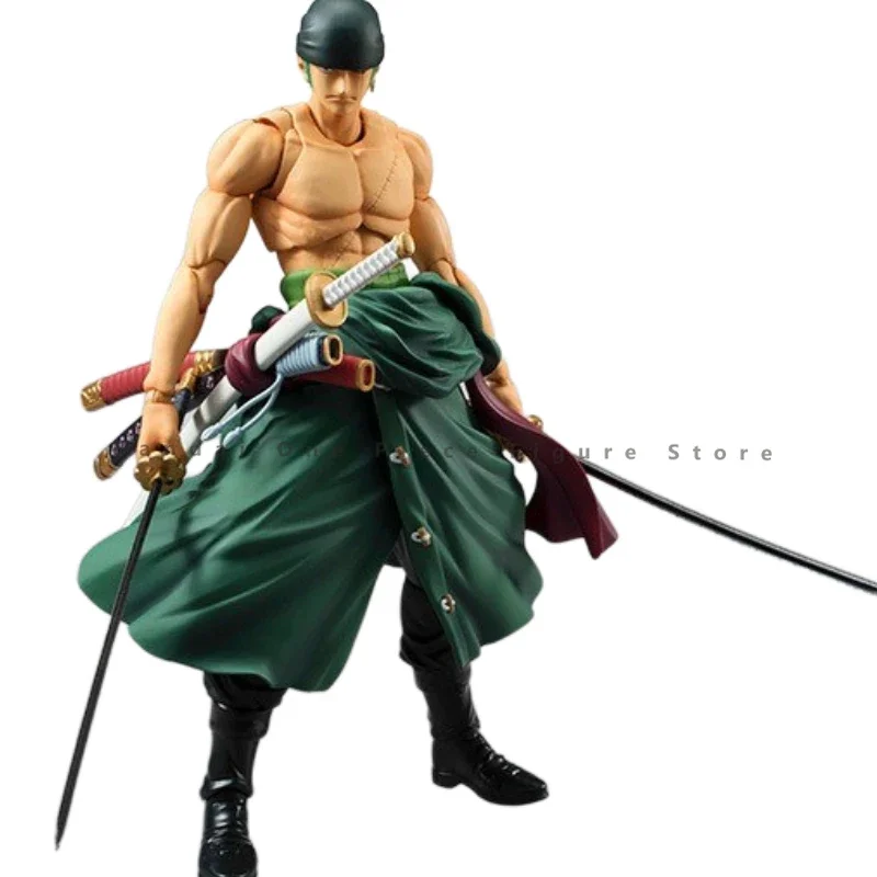 Vorverkauf Original Bandai einteilig Vah Serie Roronoa Zoro Action figuren Animation Spielzeug Modell echte Sammler Anime Hobby