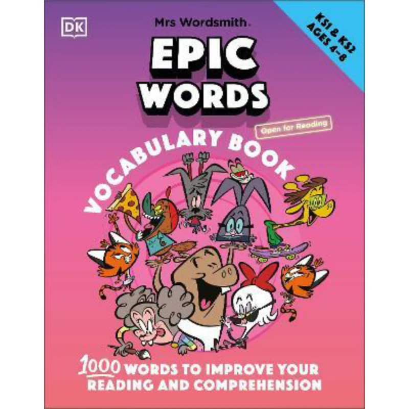 

Mrs Wordsmith Epic Words Vocabulary Book Ages 48 Key Stages 12 DKUK DK Publishing 9780241527122 Book