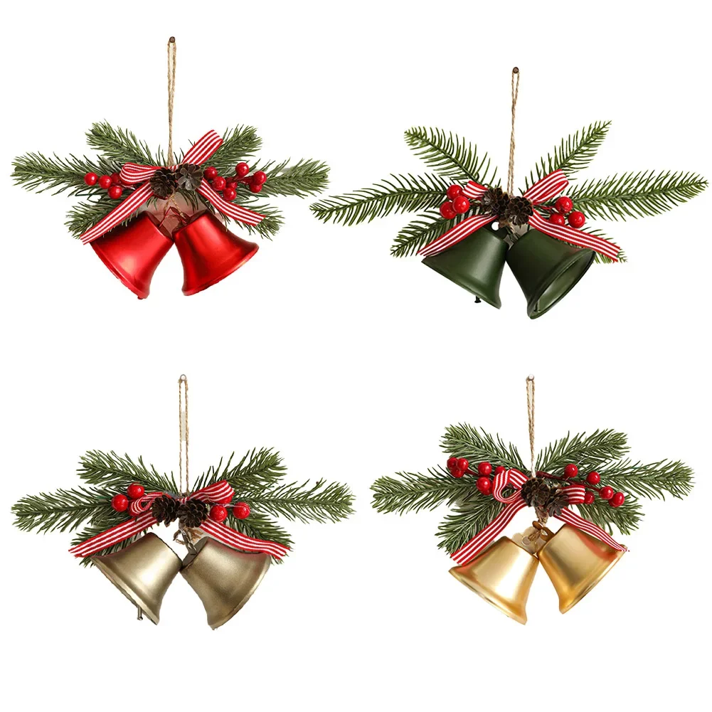 Holiday Jingle Bells Hanging Ornament for Christmas Trees Create a Joyful Ambiance with These Decorative Pieces