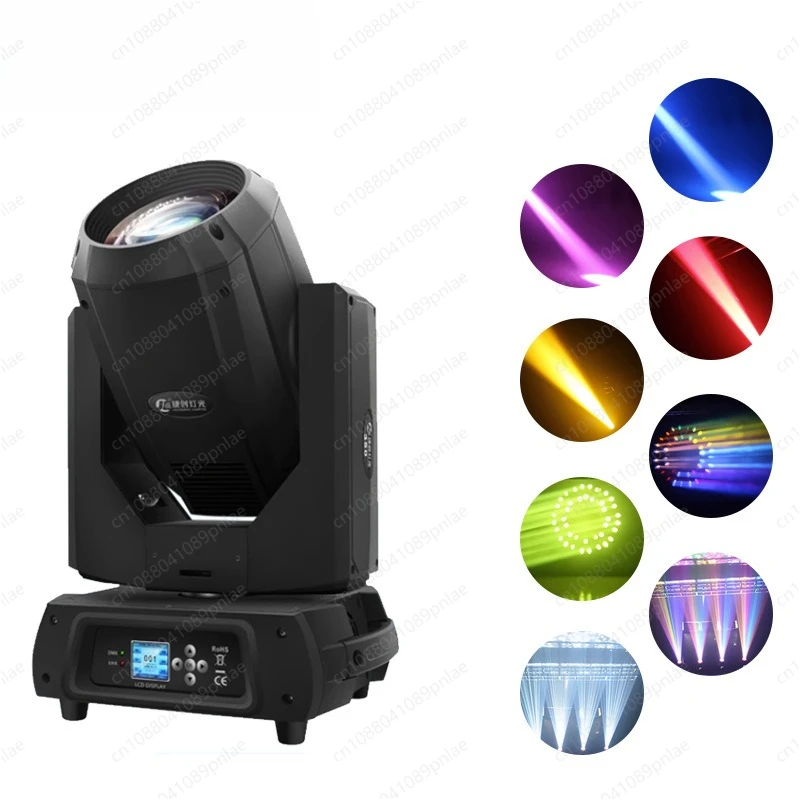 350W 3-in-1 Beam Moving Head Light Rotating Pattern Light for Bar Wedding Stage Show