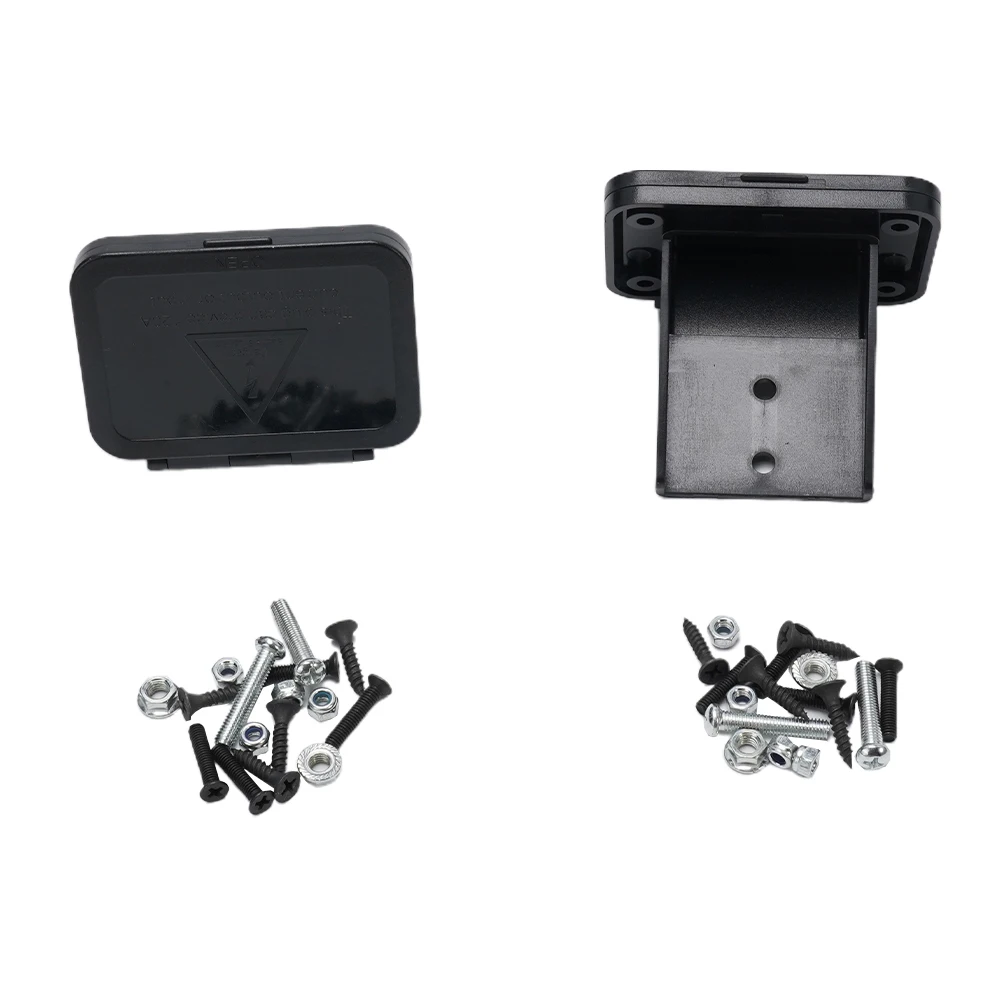 120A FOR Anderson Plug Flush Mount Bracket Panel Bracket With Cover For Caravan 2 Stitches Automobile Ships Parts Accessories