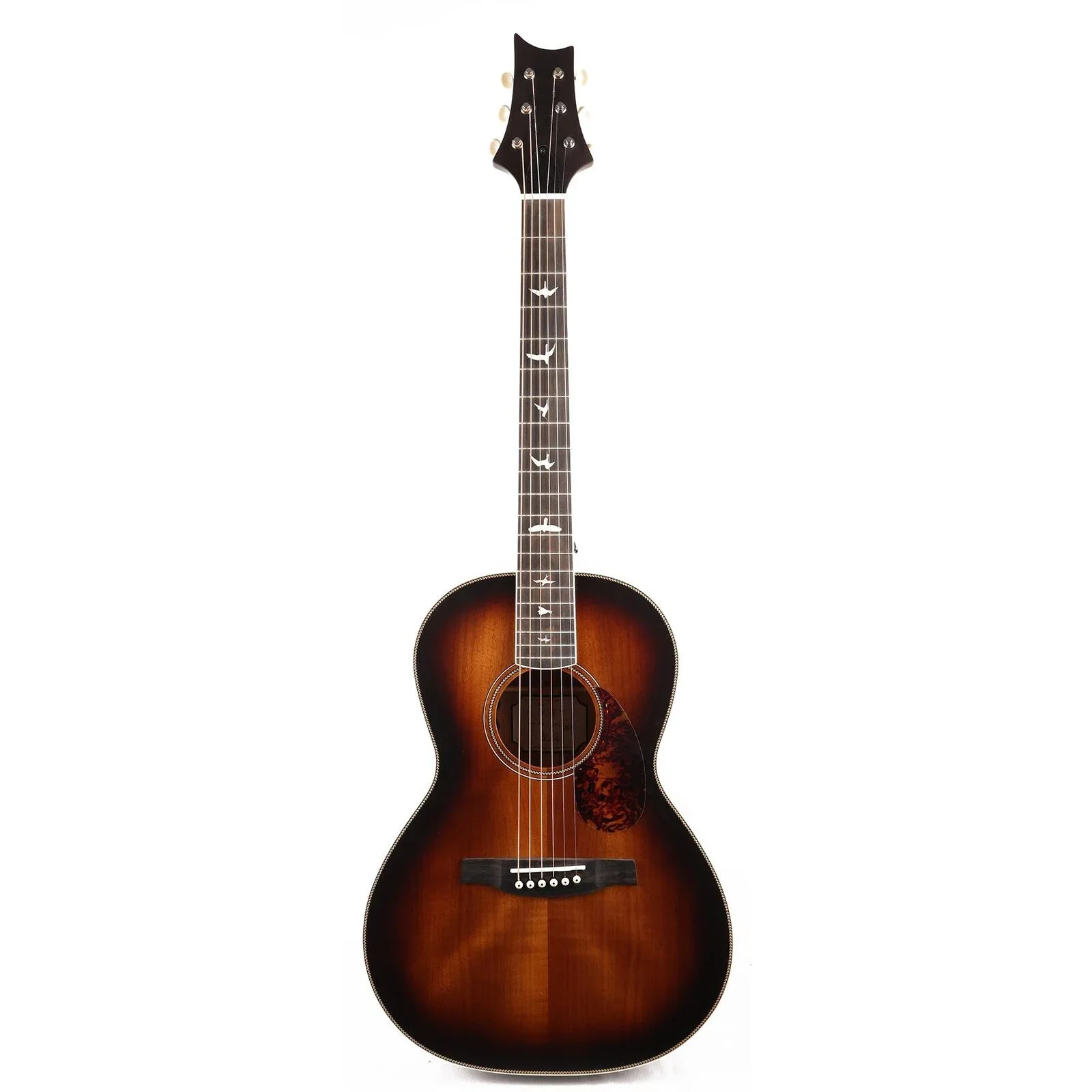 NEW SE P20E Parlor Acoustic-Guitar Brown Sunburst