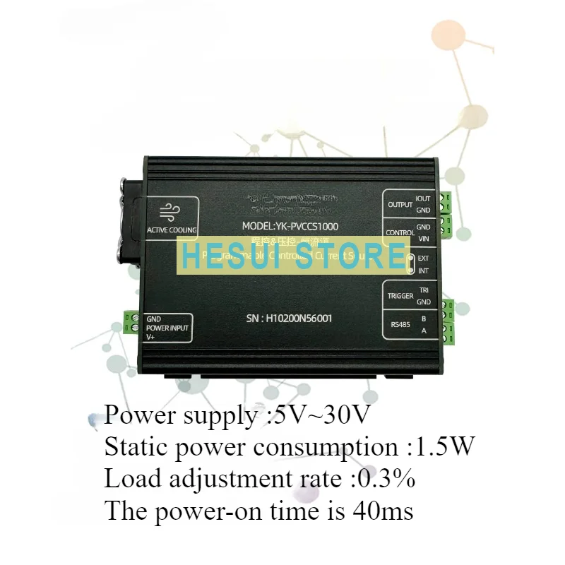 Program controlled voltage controlled current source 0~1A high precision LED drive laser constant current module