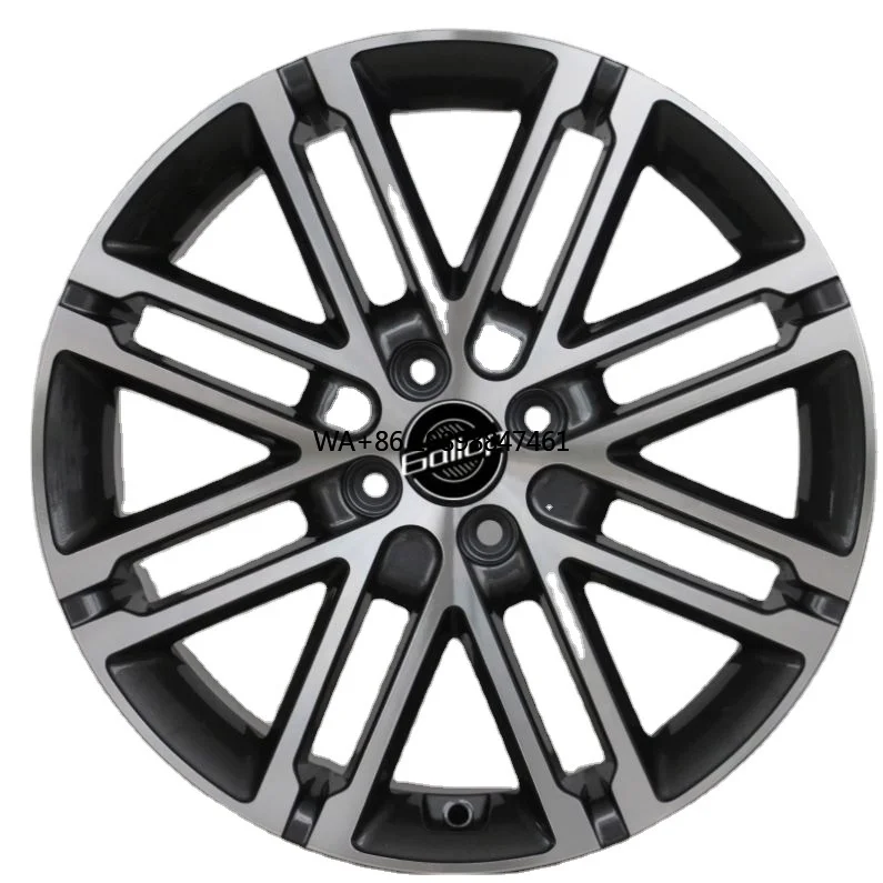 Gallop New 15-17 Inch Aluminum Alloy Wheel Rim 5*114.3 Casting Spokes Machine Face High Performance for Passenger Cars