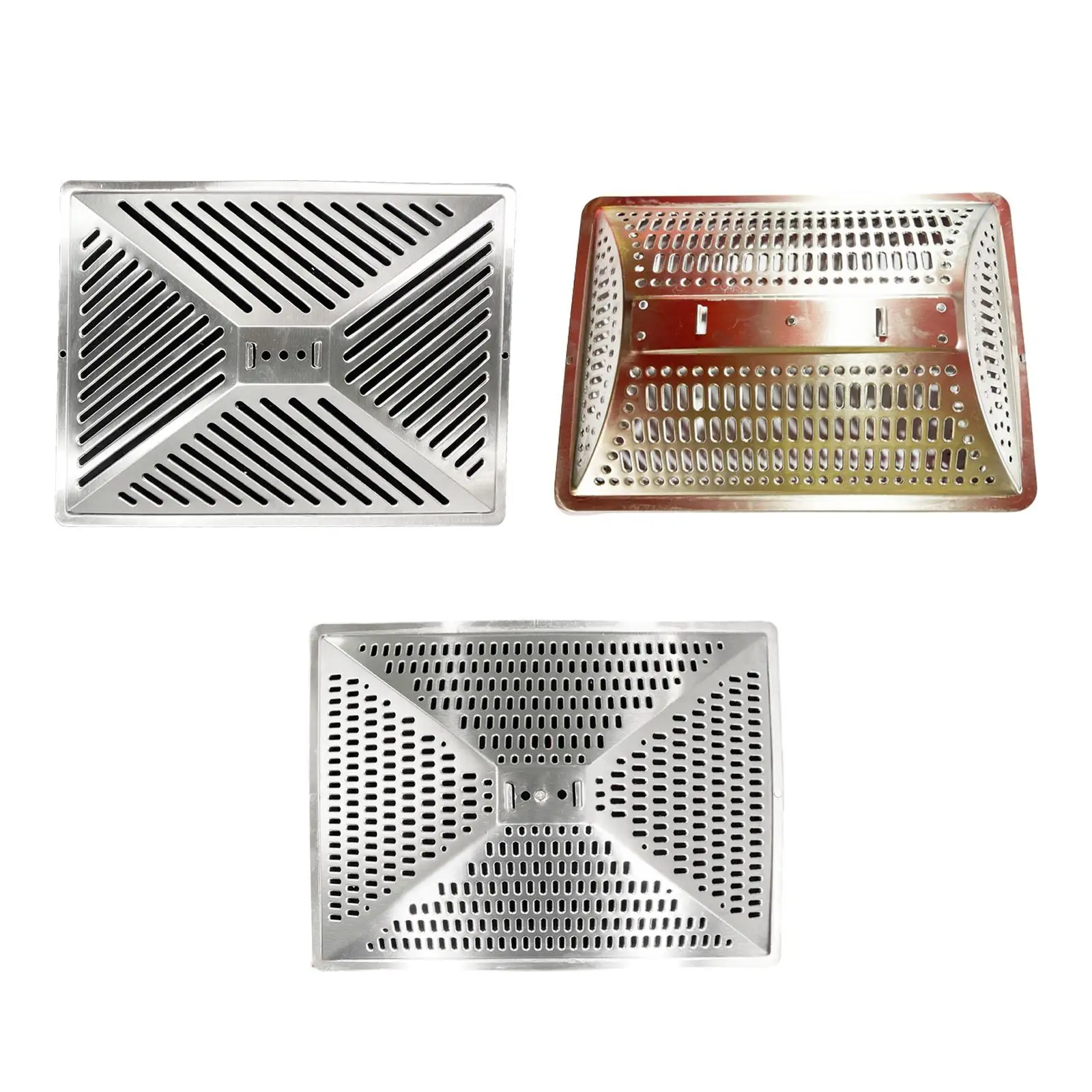 Filtre de hotte de cuisine, maille extérieure, pièce filtrante, Installation rapide, acier inoxydable